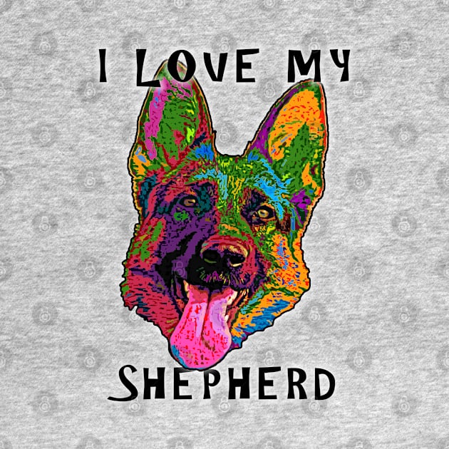 I Love My Shepherd by marengo